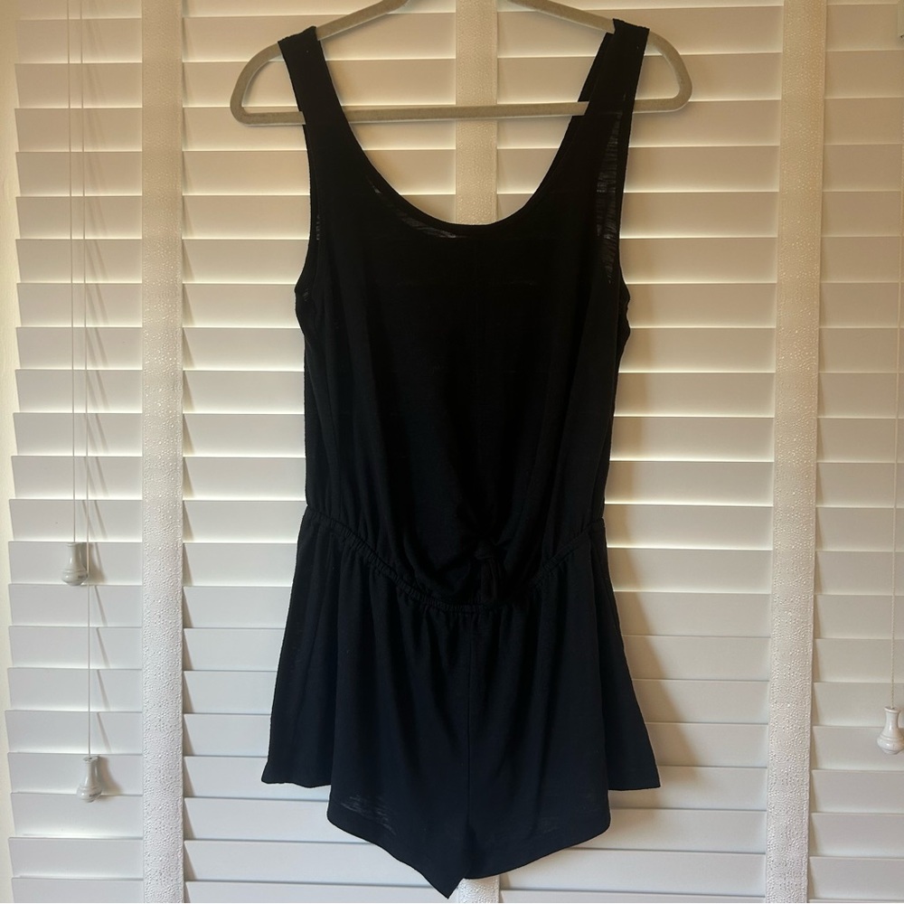 BECCA Black Sleeveless Romper Summer Small
